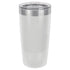 Custom laser engraved 20 oz. Polar Camel Stainless Steel Tumbler in White - The Luua Company
