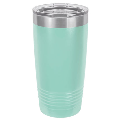 20 oz. Stainless Steel & Power Coated Custom Engraved Polar Camel Tumbler with Lid - The Luua Company