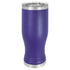 Custom laser engraved 20 oz. Polar Camel Stainless Steel Pilsner Tumbler in Purple - The Luua Company