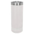 Custom laser engraved 22 oz. Polar Camel Stainless Steel Skinny Tumbler in White - The Luua Company