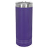 Custom laser engraved 22 oz. Polar Camel Stainless Steel Skinny Tumbler in Purple - The Luua Company