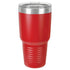 Custom laser engraved 30 oz. Polar Camel Stainless Steel Tumbler in Red - The Luua Company