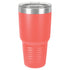 Custom laser engraved 30 oz. Polar Camel Stainless Steel Tumbler in Coral - The Luua Company