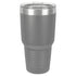 Custom laser engraved 30 oz. Polar Camel Stainless Steel Tumbler in Grey - The Luua Company