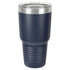 Custom laser engraved 30 oz. Polar Camel Stainless Steel Tumbler in Navy - The Luua Company