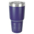 Custom laser engraved 30 oz. Polar Camel Stainless Steel Tumbler in Purple - The Luua Company