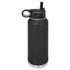 Custom laser engraved 32oz Water Bottle | Personalized Sports Tumbler in Black - The Luua Company