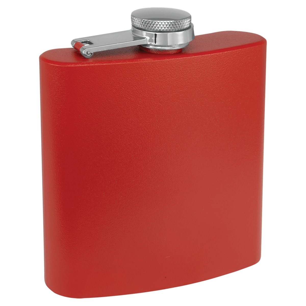 6 oz. Custom Engraved Stainless Steel Flask with Matte Coated Finish - The Luua Company