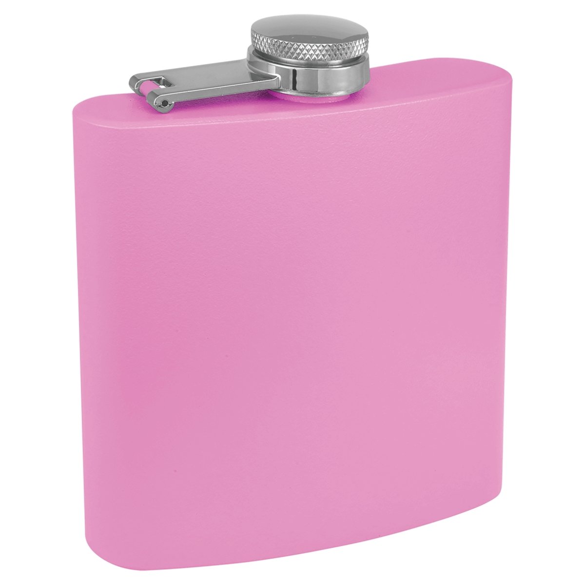 6 oz. Custom Engraved Stainless Steel Flask with Matte Coated Finish - The Luua Company
