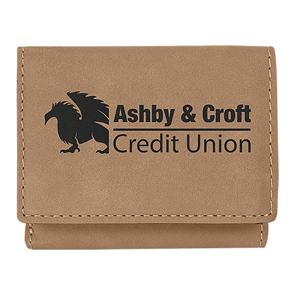 Custom Engraved Leatherette Tri-fold Wallet - The Luua Company