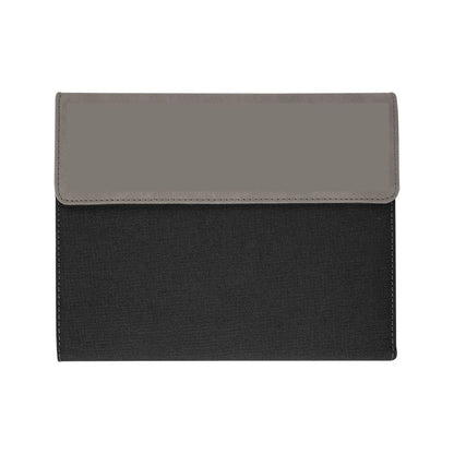Customizable Leatherette & Canvas Portfolio with Notepad (9 1/2" x 12") - The Luua Company