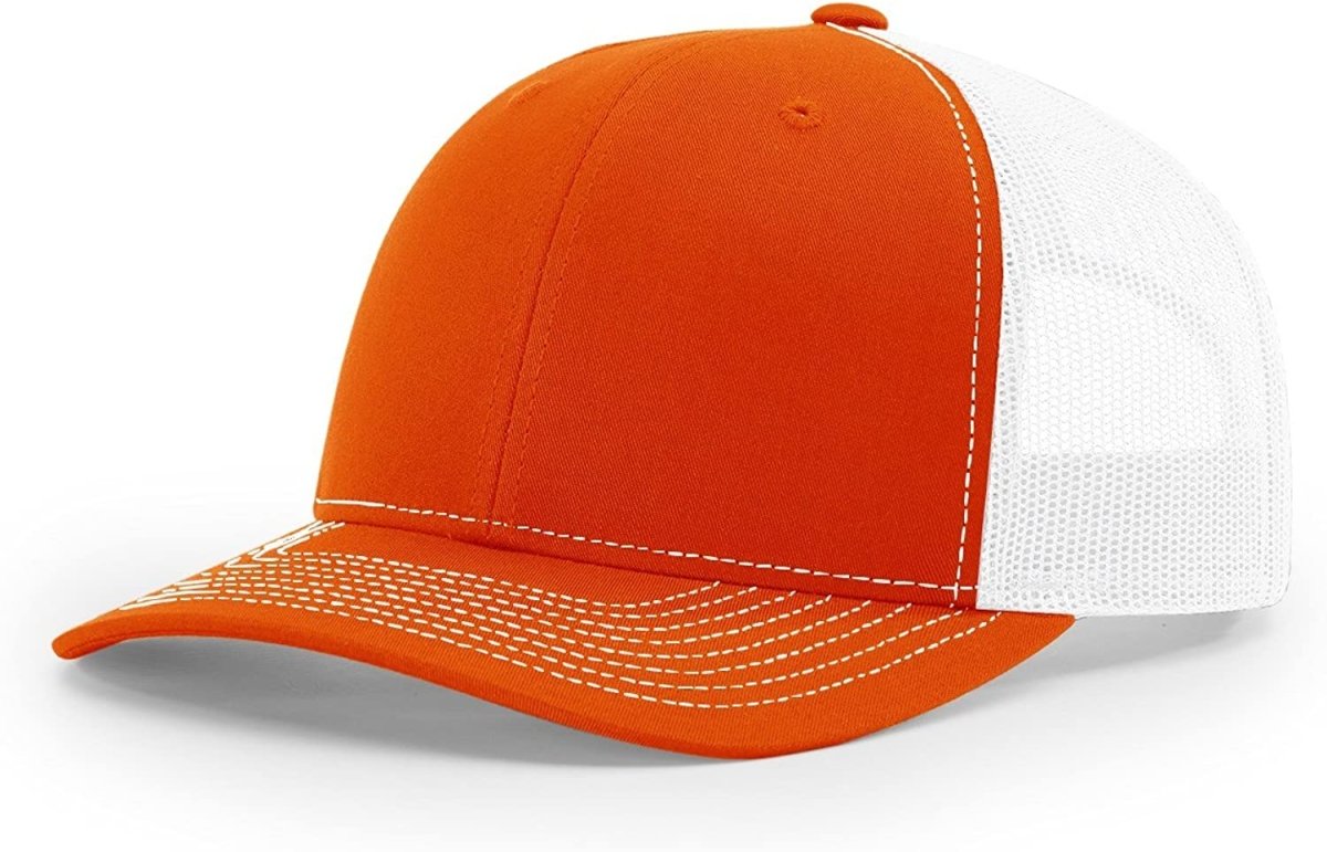 FVHS Bengals - Richardson 112 Trucker Snapback Cap with Engraved Leather Patch - The Luua Company