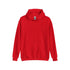 Gildan G185 Custom Heavy Blend Hoodie - red - The Luua Company