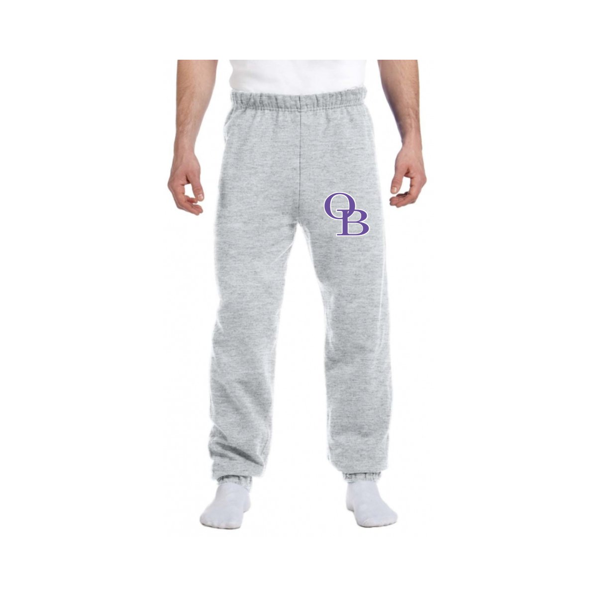 Old Bridge Knights Jerzees Fleece Unisex Sweatpants (OB Logo) - The Luua Company