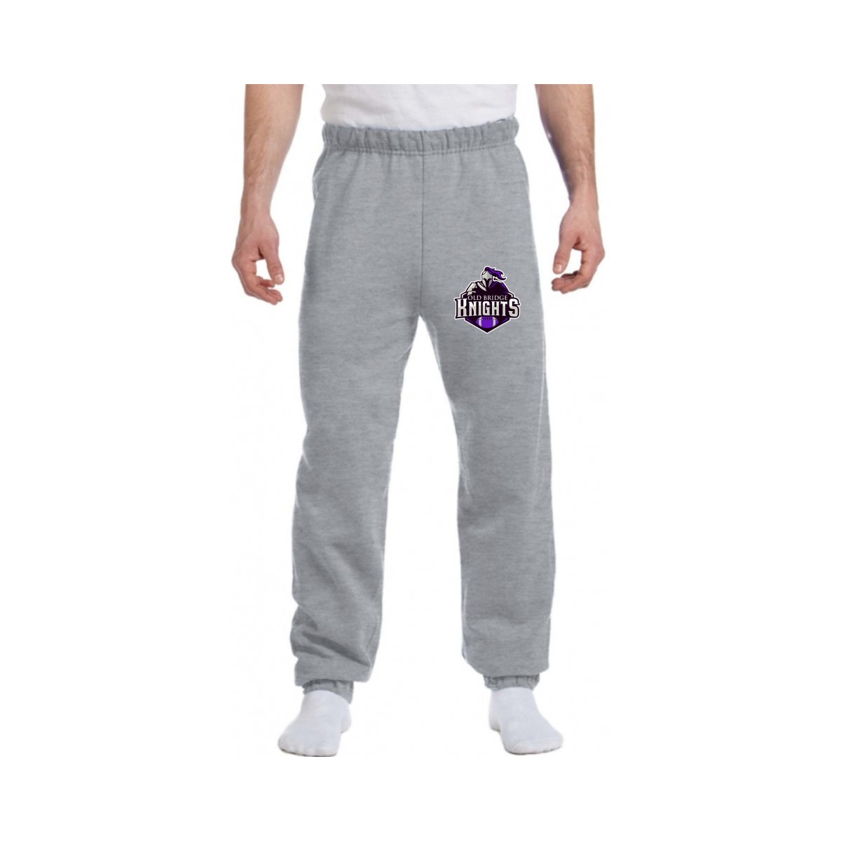 Old Bridge Knights Jerzees Fleece Unisex Sweatpants (Old Bridge Knights Logo) - The Luua Company