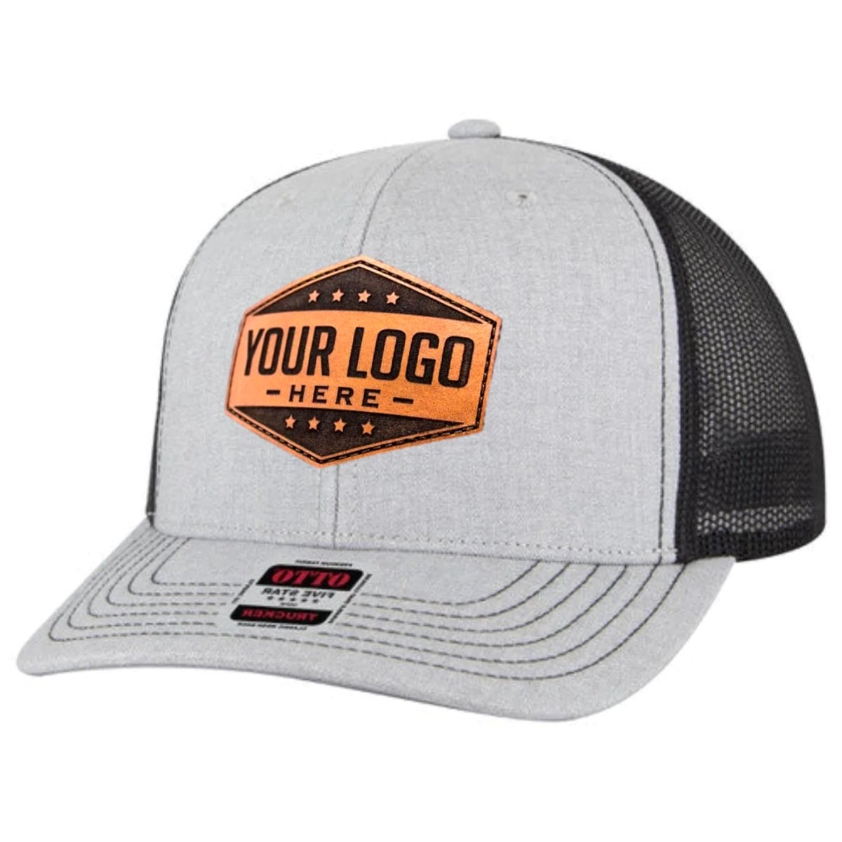 OTTO - 6 Panel Mid Profile Mesh Back Trucker Hat - The Luua Company