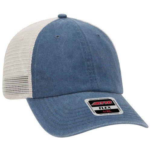 OTTO - FLEX FIT - 6 Panel Low Profile Mesh Back Trucker Hat - The Luua Company