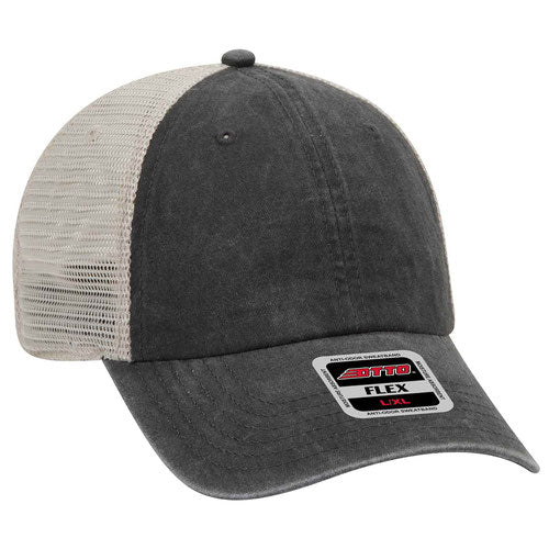 OTTO - FLEX FIT - 6 Panel Low Profile Mesh Back Trucker Hat - The Luua Company