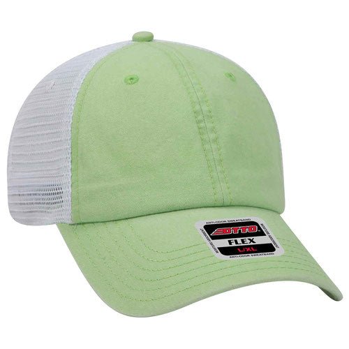 OTTO - FLEX FIT - 6 Panel Low Profile Mesh Back Trucker Hat - The Luua Company