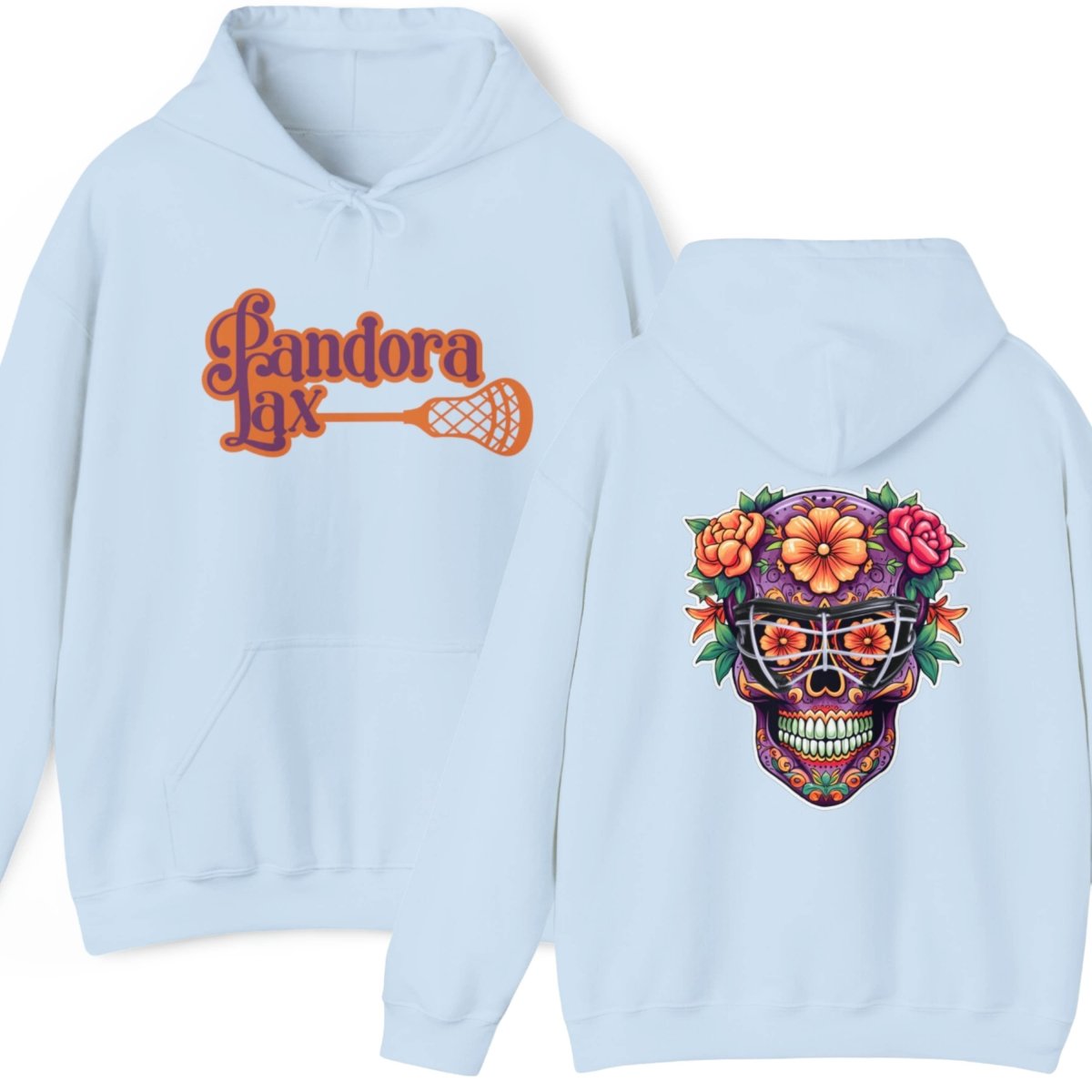 Pandora Lax Sugar Skull Hoodie - The Luua Company