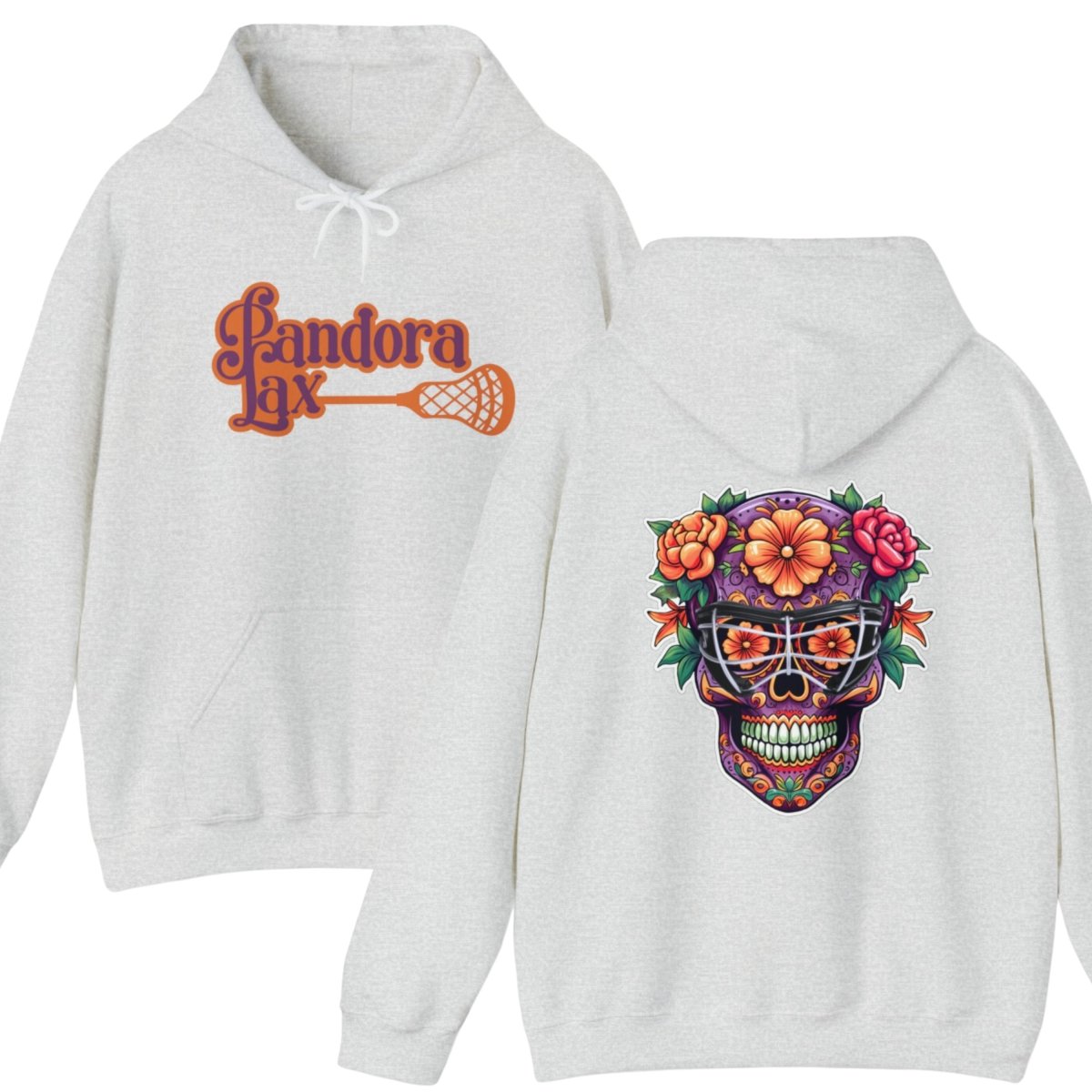 Pandora Lax Sugar Skull Hoodie - The Luua Company