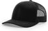 Custom Richardson 112 Trucker Hat | Leather Patch Hats - Black - The Luua Company