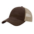 Custom Richardson 111 Garment Washed Leather Patch Hats - Brown/ Khaki - The Luua Company