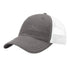 Custom Richardson 111 Garment Washed Leather Patch Hats - Charcoal/ White - The Luua Company