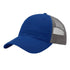 Custom Richardson 111 Garment Washed Leather Patch Hats - Royal/ Charcoal - The Luua Company