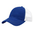 Custom Richardson 111 Garment Washed Leather Patch Hats - Royal/ White - The Luua Company