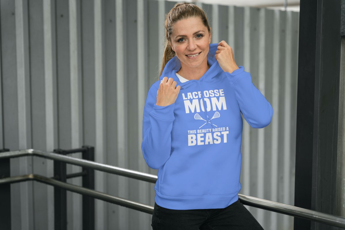 This Beauty Raised a "BEAST" Hoodie - The Luua Company